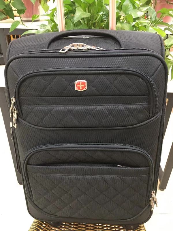 Borsa da bagaglio leggera in tessuto 20 pollici 22 pollici 24 pollici colore nero