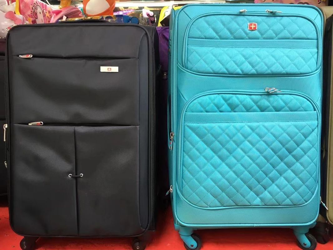 Borsa da bagaglio leggera in tessuto 20 pollici 22 pollici 24 pollici colore nero