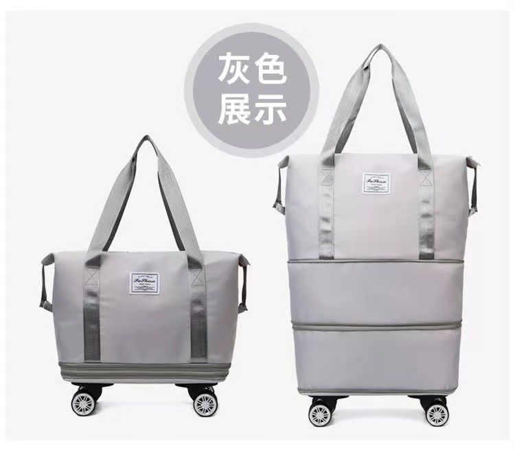 Multipocket Rolling Large Capacity Luggage Durable con telaio in lega di alluminio