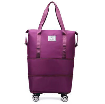 Borsa portabagagli universale a ruote Borsa da viaggio multifunzione Multi strato di espansione Borsa da viaggio da lavoro