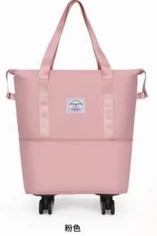 Nuovo arrivo Borsa da ginnastica rosa da viaggio Sport Duffel Custom Set Bagaglio pieghevole Uomo impermeabile Borse da viaggio di grande capacità