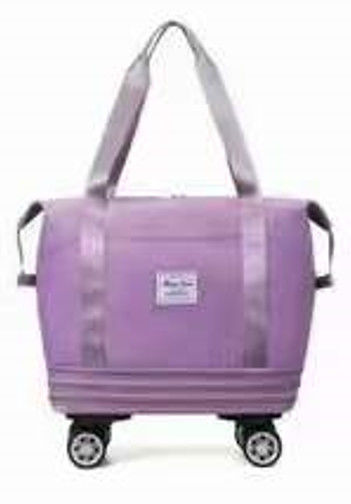 Borsa da ginnastica sportiva di grande capacità Borsa a mano pieghevole a cuffia Borsa da viaggio con quattro ruote