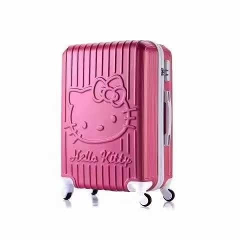 Bella valigia rosa ABS Bambini 20/24/28 pollici Costume da viaggio Cassa ragazza dolce Set di bagagli da viaggio con borsa da mano