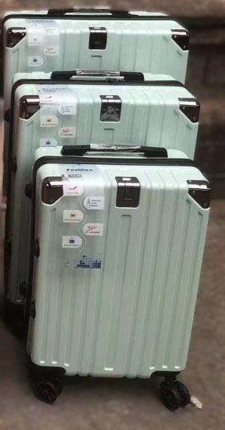 Nuovo design 20 pollici Business Boarding Case ABS Cornice in alluminio Valigia PC Bagaglio da viaggio con gancio nascosto