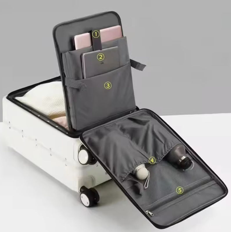 Sacchetto di bagaglio PC impermeabile auto-guida viaggio imbarco valigia 16/18/20/24 Inch Set di bagagli da viaggio