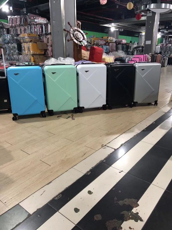 Vendita calda Popolare Disegno Uomini E Donne ABS PC Sacchetto Trolley Bagaglio di Viaggio Bagaglio di Grande Capacità Bagaglio di Viaggio