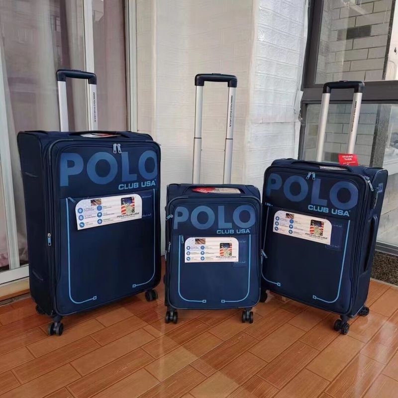 Oxford Fabric 4 Spinner Caster Trolley Bagaglio Cabaina Valigia di viaggio Borsa da bagaglio