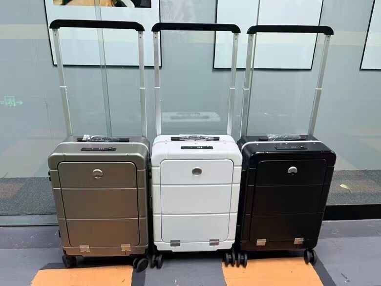 Ultime moda borse da viaggio carrello bagagli personalizzabili valigia PC Hard Shell valigia con tasca anteriore