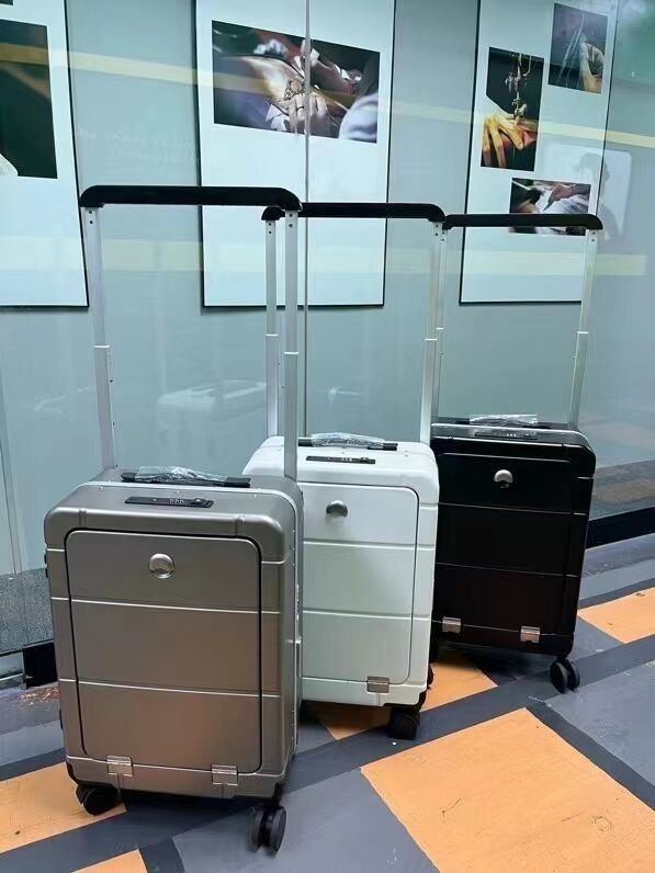 Ultime moda borse da viaggio carrello bagagli personalizzabili valigia PC Hard Shell valigia con tasca anteriore