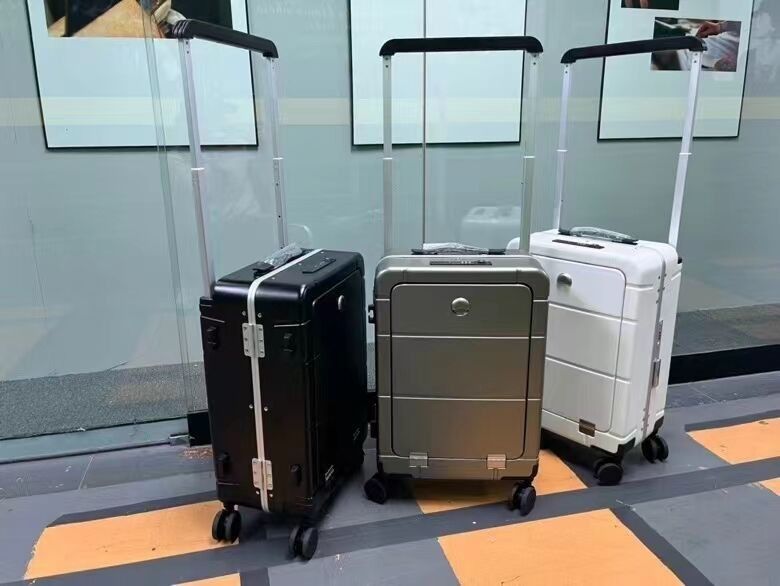 Ultime moda borse da viaggio carrello bagagli personalizzabili valigia PC Hard Shell valigia con tasca anteriore