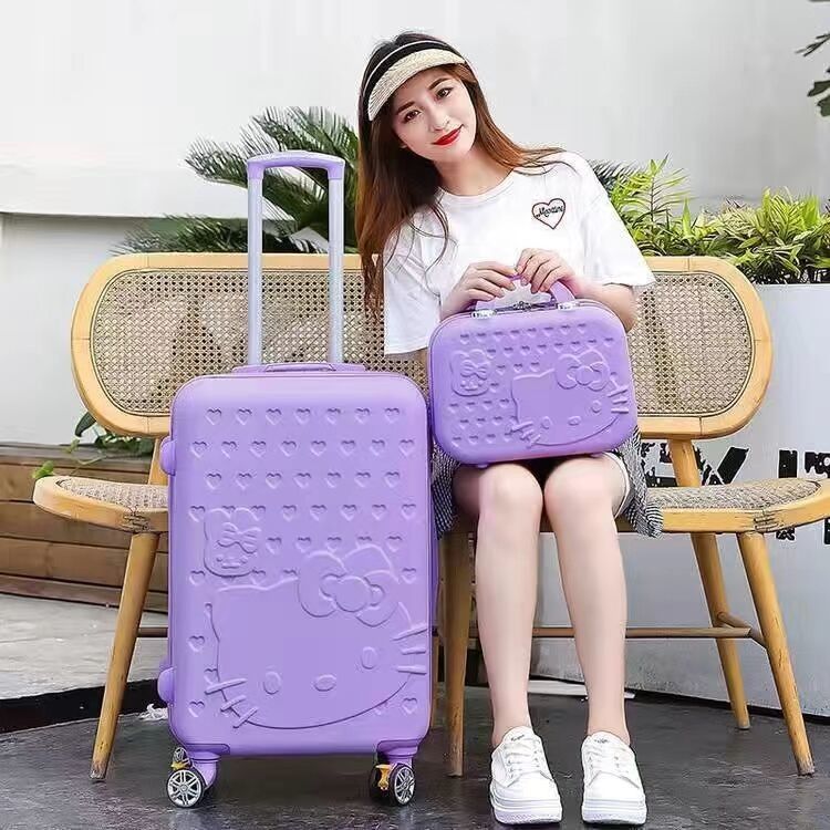 Nuova borsa di plastica valigia sacchetti da cabina e custodia bagagli da porta per bambini e bambini