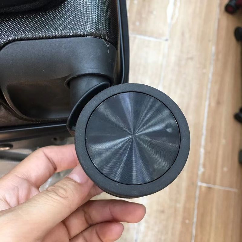 Valigia Set a pezzi Portare su ABS + PC Spinner Trolley con tasca Portare su bagagli Per viaggi d'affari