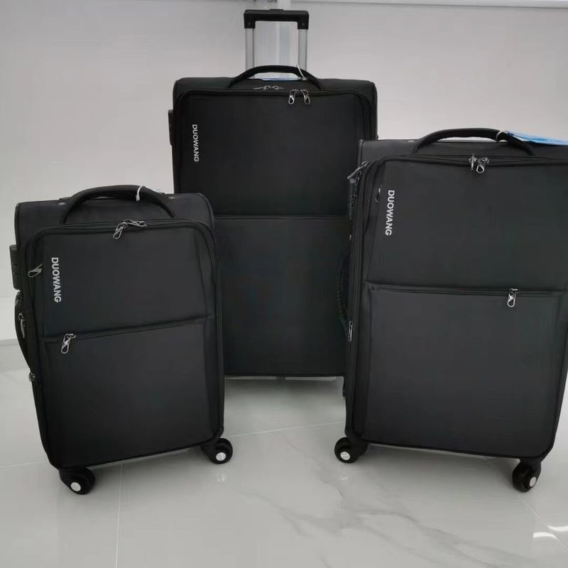 Alte qualità ingrosso impermeabile Oxford Soft Luggage Polyester Vintage Trolley Set valigia