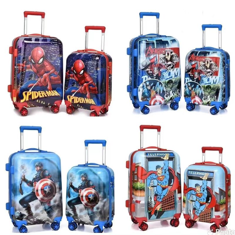 Nuovo cartone animato Gift Boarding Case Bambini Universal Ruota Trolley Case Anime Bagaglio Bambini Bagaglio