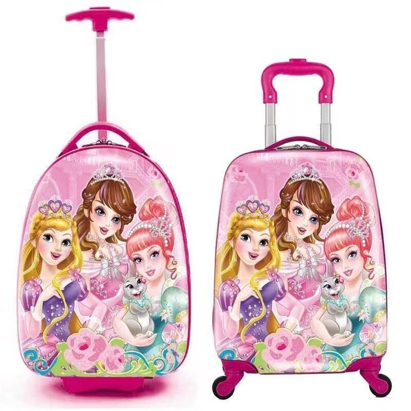 High Quality ABS PC 18 Inch Traveling Bagaglio Bagaglio Sacchetti Trolley Bambini Scuola Per Bambini