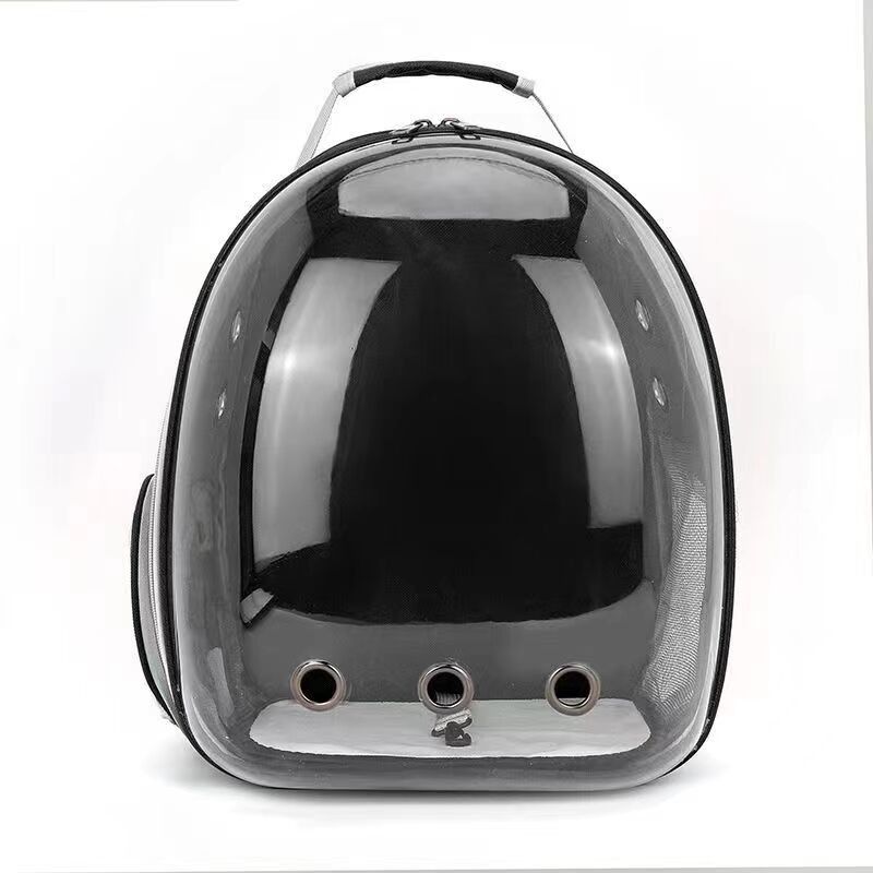 Zaino per cani piccolo transfrontaliero traspirante resistente all'usura Zaino per gatti nuovo zaino per animali trasparente