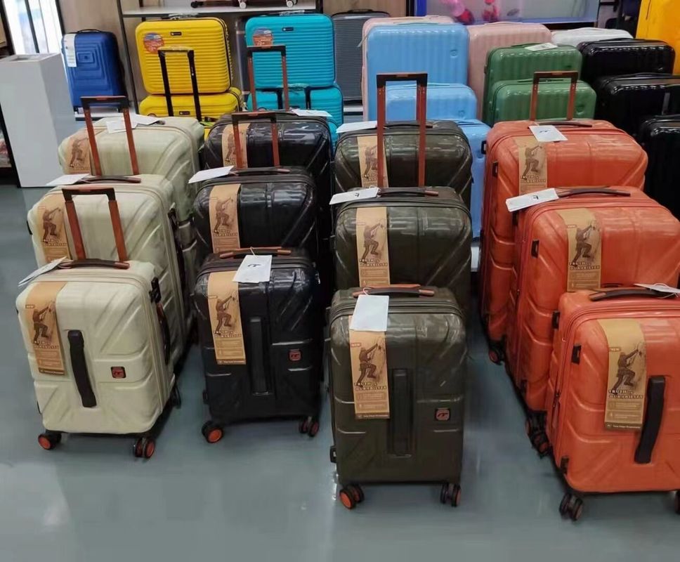 Progettazione 20/24/28 pollici 3 pezzi PC ABS sacchetto di carrello rosso valigie da viaggio custodia bagagli