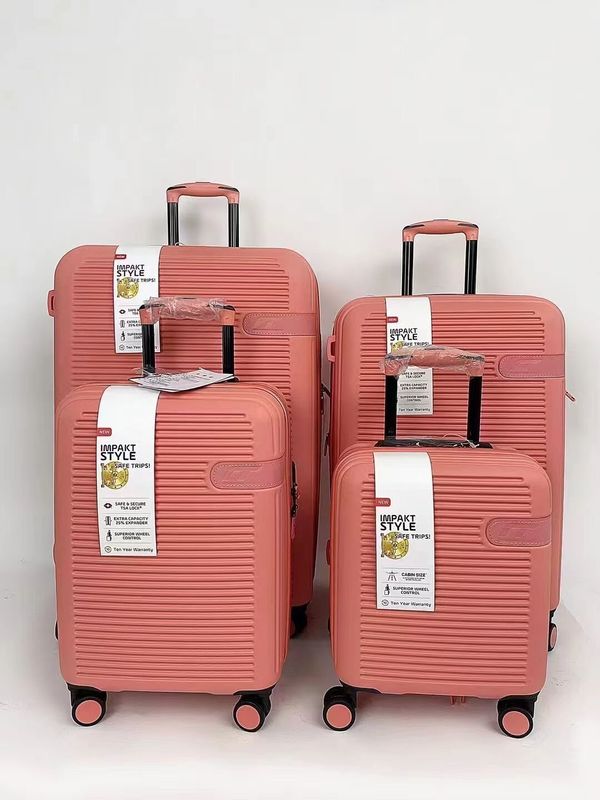 Al dettaglio Hot Sale valigia da viaggio 4 ruote a spinner ABS carrello portabagagli