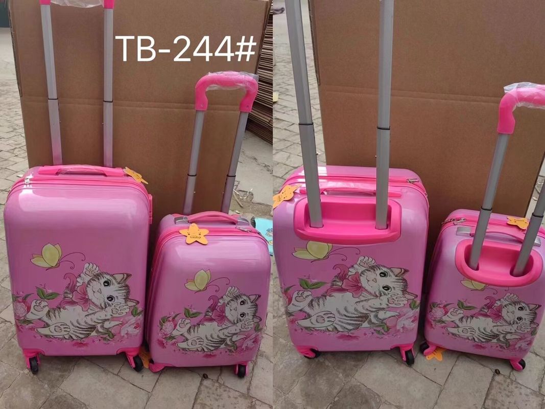 ABS+PC Bambini Bagaglio scolastico Trolley Valigia da viaggio con ruote Per bambini Cassa da viaggio
