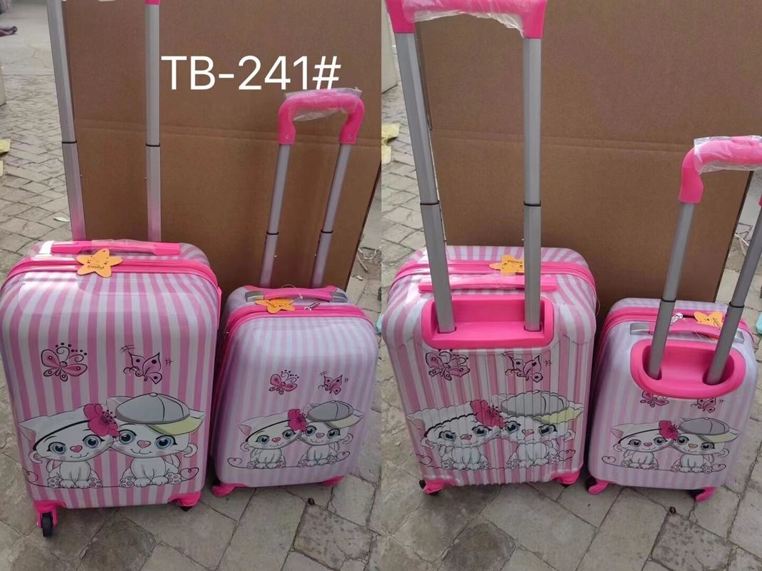 Cassa da viaggio per bambini per l'aria aperta customisata Cassa per carrelli per bambini scuola elementare valigia di cartoni animati