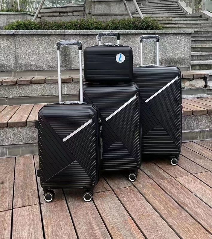 Cassa del carrello di lusso Tasse da viaggio leggere Valigia di fabbrica professionale Trasportare il bagaglio con ruota girante