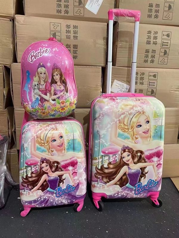 Fabbrica all'ingrosso Custom Children'S Luggage Light Trolley Case per studenti scolastici Outdoor Cartoon Travel Case