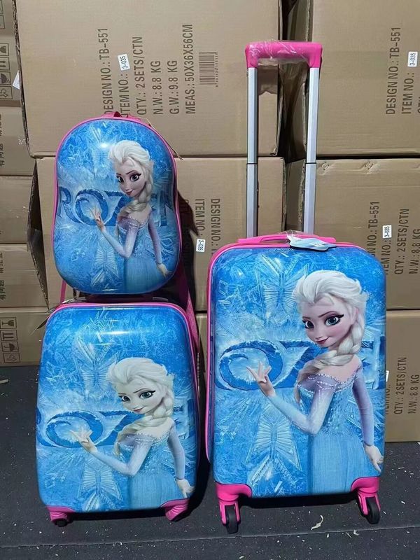 Stampa valigie valigie cosmetiche custodie PC ABS valigie su ruote bagagli carrello borsa bagagli fabbrica