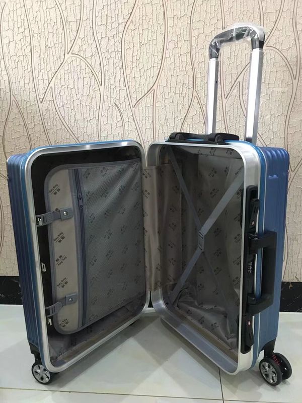 Logo personalizzato di alta qualità di alta qualità di moda valigia leggera custodia di carrello bagagli borsa da viaggio portabagagli