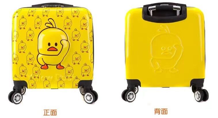 Nuovo modello personalizzato Borsa da cartone animato alla moda Bambini Bagaglio e borse da viaggio Bambini Viaggi Trolley Bagaglio