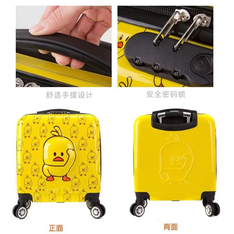 Nuovo modello personalizzato Borsa da cartone animato alla moda Bambini Bagaglio e borse da viaggio Bambini Viaggi Trolley Bagaglio