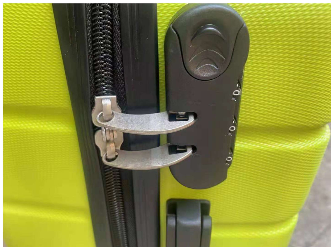 Accessori di lusso Materiale ABS Cassa di moda carrello universale ruota di alluminio carrello valigia Unisex Password bagaglio