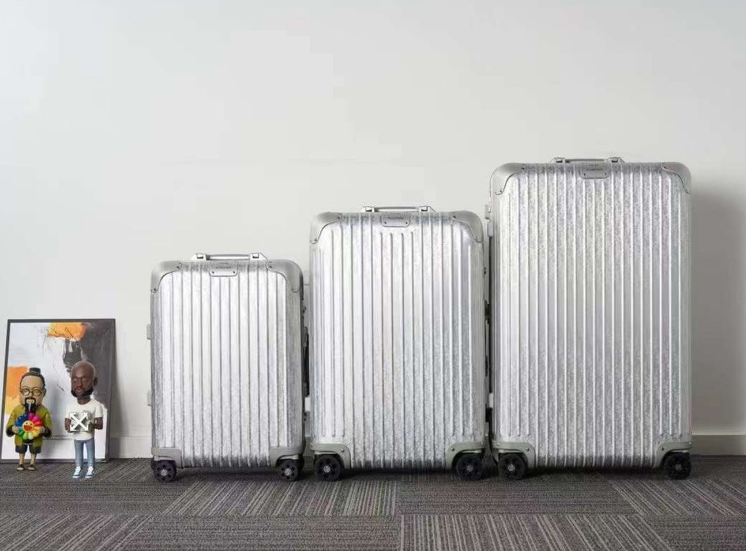 Nuova moda bagaglio leggero carrello valigia 20 26 30 bagaglio da viaggio ABS duraturo bagaglio portabagagli con 4 ruote