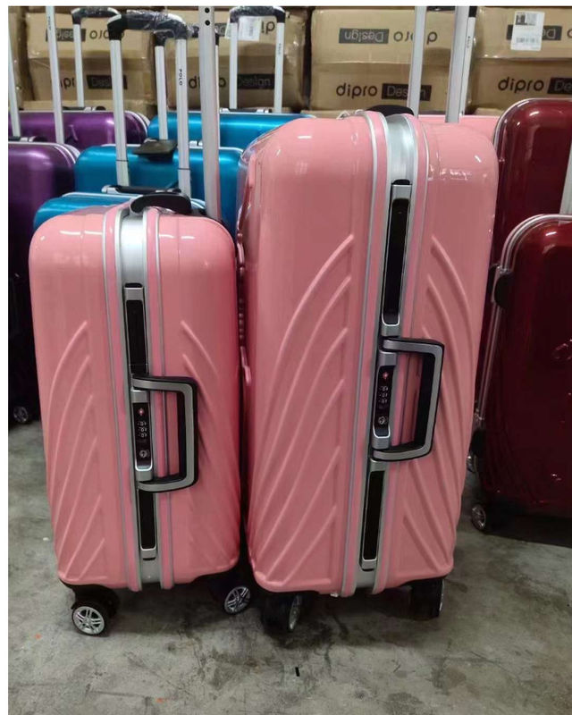 ABS personalizzato / PC bagaglio 20 24 28 pollici High Quality Spinner sacchetti di carrello per affari all'aperto