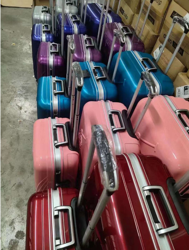 ABS personalizzato / PC bagaglio 20 24 28 pollici High Quality Spinner sacchetti di carrello per affari all'aperto