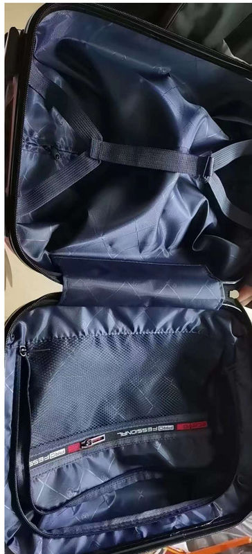 Sacchetto per carrelli 16/20 pollici Spinner Hard Baggage Set Tessitura superficiale ABS Nuovo per i viaggi