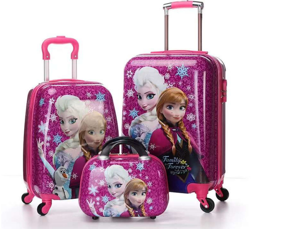 Personalizza il disegno animato Bambini Cavalcare Su Valigia Bambini Sedile Per Ragazze Ragazzi Viaggiare Portare sul bagaglio