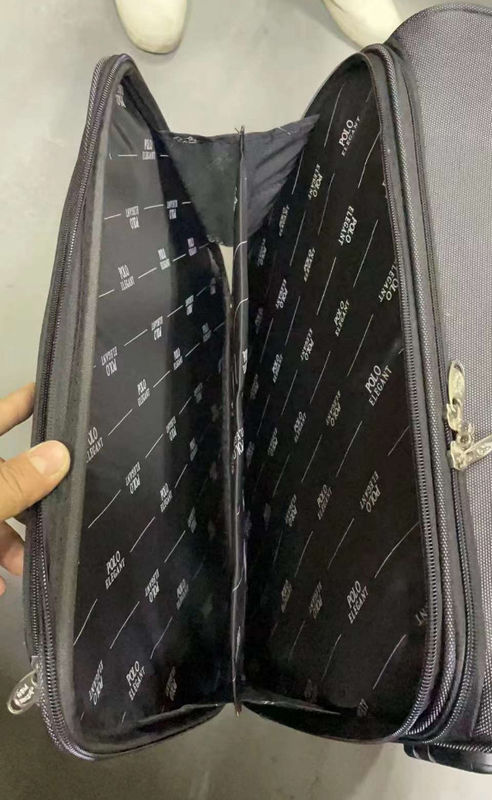 Valigia a spinner, carrello da viaggio, borsa da imbarco a più scompartimenti, unisex TSA, serratura combinata, carrello in alluminio