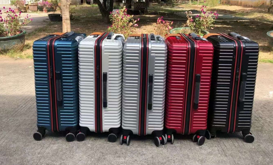 Prezzo di fabbrica ABS Unisex Cassa bagagli Portable Trolley valigia di viaggio Custom 20 24 28 pollici bagagli per i viaggi