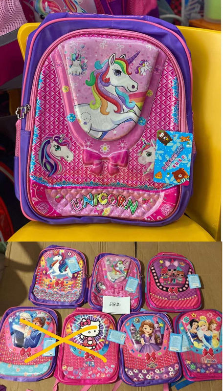 3D Carino Unicorn Bambini Zaino 2PC Set Con Cassa Matita Per Ragazze E Ragazzi Borsa Di Libri Vendita Calda Nuovo Mochila
