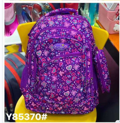 Personalizzazione 18 pollici grande capacità borse da spalla donna chiaro zaino scolastico borsa impermeabile borsa