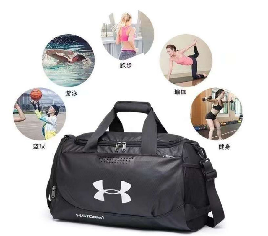 Logo personalizzato Borsa da viaggio a grande capacità Acqua resistente per palestra all'aperto Borsa da bagno portatile borsa da sport maschile