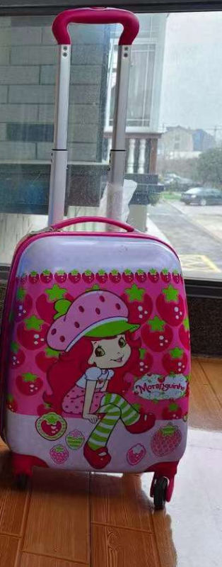 Customised 18 pollici cartone animato universale cassa di carrello ruota per bagagli per bambini, cassa di viaggio per bambini alla moda