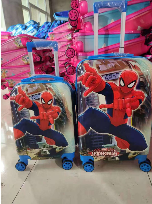 16 20 pollici valigie Bambini Custom Anime Modello Stampa Disegno Abs + PC Set bagagli Viaggi Viaggi Trolley Sacchetti