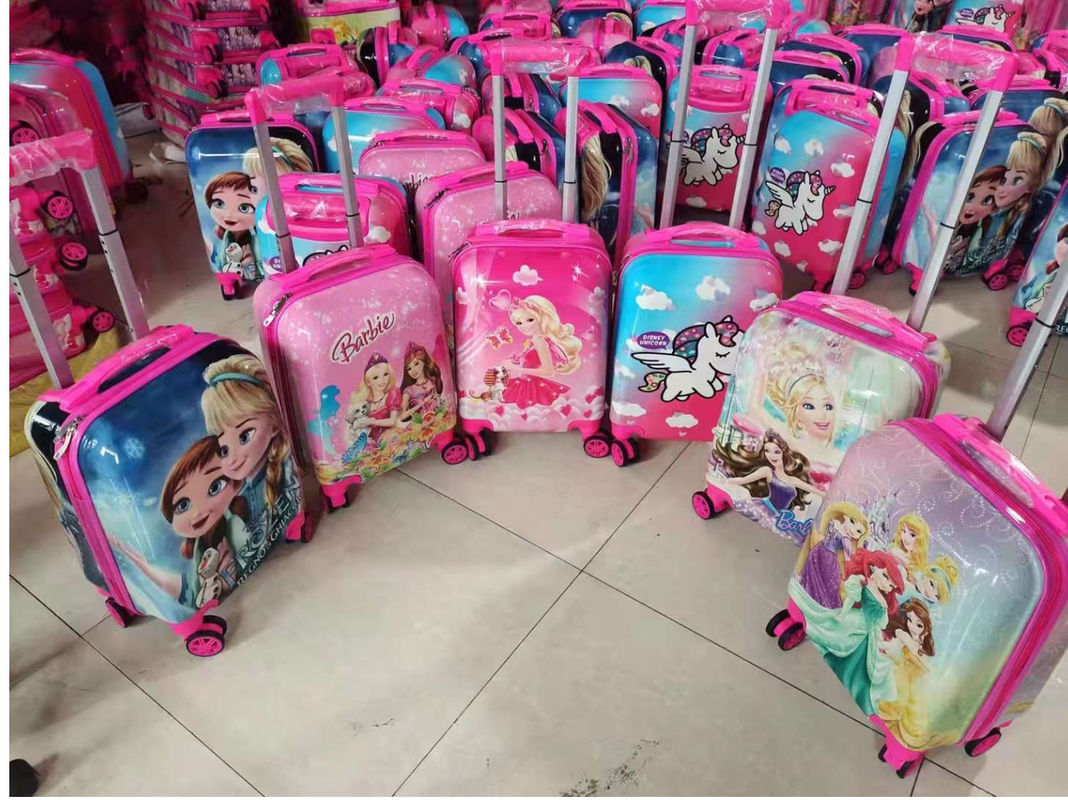 16 20 pollici valigie Bambini Custom Anime Modello Stampa Disegno Abs + PC Set bagagli Viaggi Viaggi Trolley Sacchetti