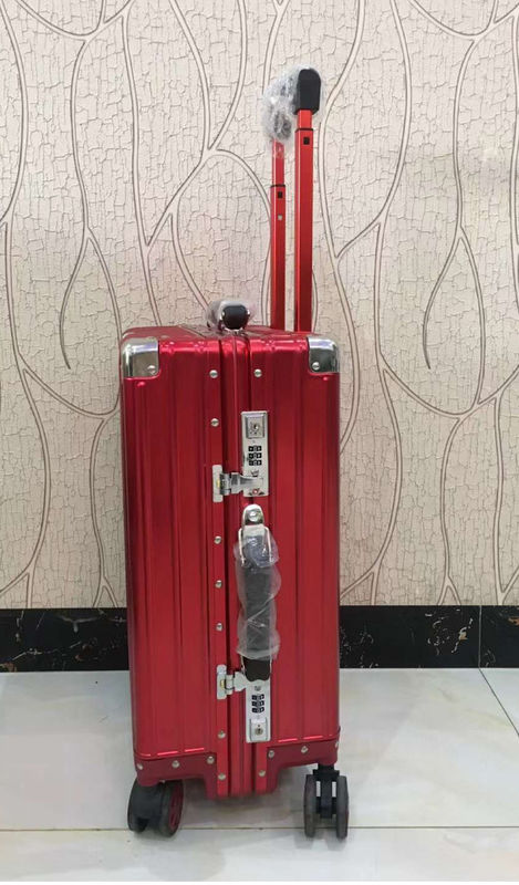 Fabbricanti Grande capacità Fabbrica fornitore di portafoglio in alluminio Set valigia 3 pezzi Set bagagli con portacoppe