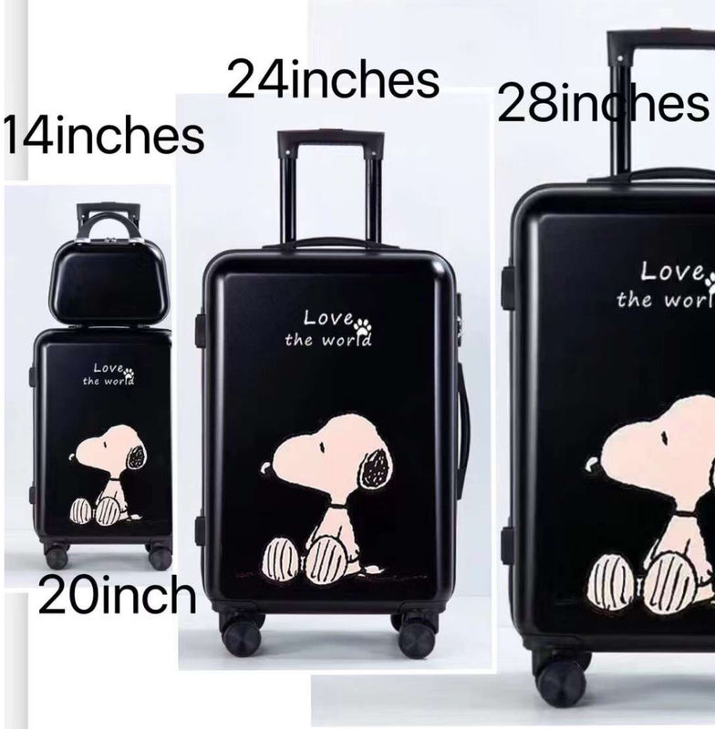 High Quality ABS+PC Cute Kids Luggage, Kids School Bags For Boys And Girls Fashion Custom Travel Luggage Logo stampato