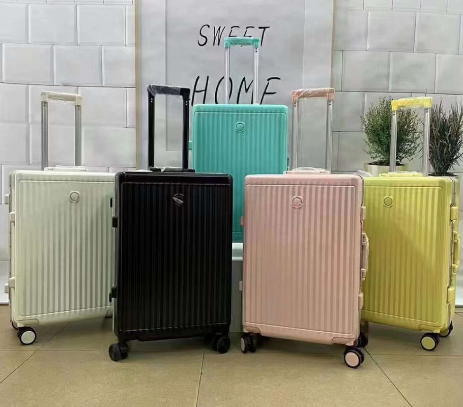 Tipo di cerniera multicolore Leggero durevole Hardshell a quattro ruote Spinner Cabina Dimensione Valigia da viaggio