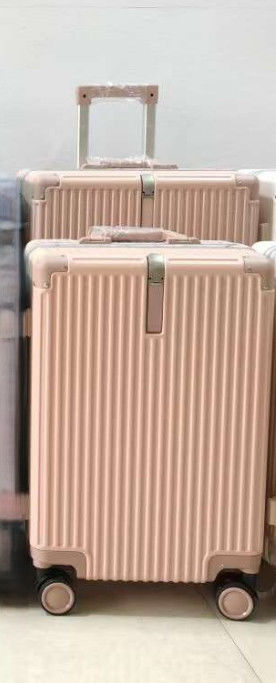 Cassa da cabina Bagaglio da viaggio 20 24 pollici Portatile ABS Unisex Valigia a telaio in alluminio