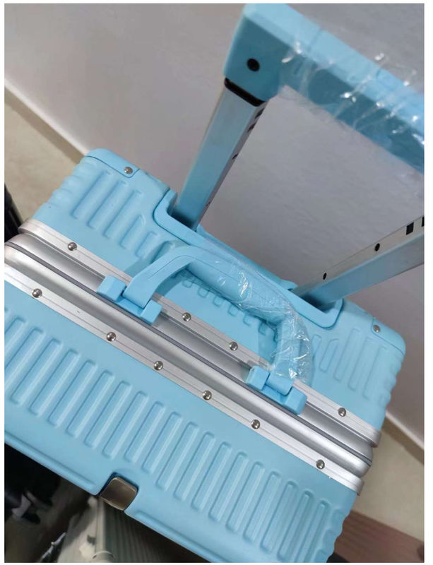 Cassa da cabina Bagaglio da viaggio 20 24 pollici Portatile ABS Unisex Valigia a telaio in alluminio
