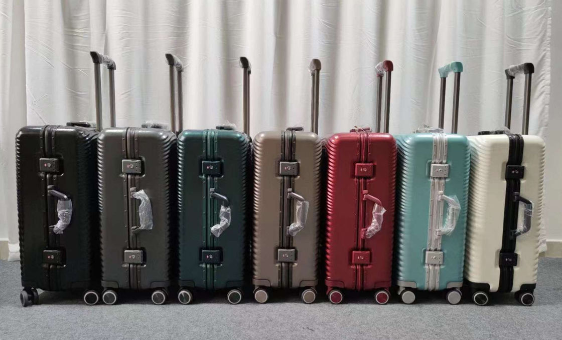 Smart Carry-On ABS Luggage Soft Handle 20'24'28 Trolley Valise De Voyage Con Ruote Customized Logo Cassa di bagagli